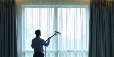 Commercial curtain steam cleaning service cremorne-point-nsw hotels offices