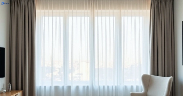 Freshly steam cleaned curtains in cremorne-point-nsw QLD
